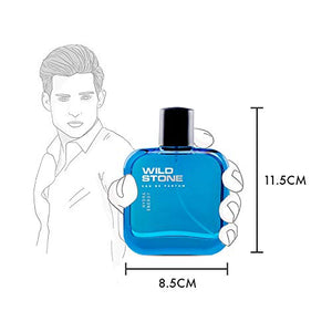 Wild Stone Hydra Energy Perfume for Men, 50 ml