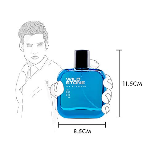 Wild Stone Hydra Energy Perfume for Men, 50 ml