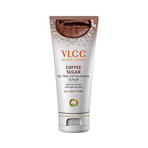 VLCC Vlcc Coffee Sugar De Tan Exfoliating Scrub (90gm), 90 g