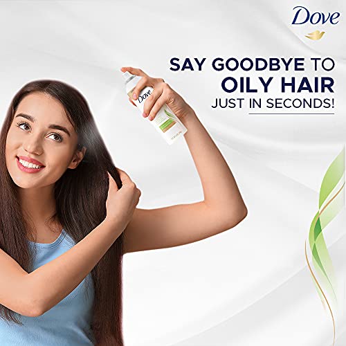 Dove Detox & Purify Dry Shampoo | Instant Refreshment |Revives & Absorbs Oil | No Visible Residue | Fresh Hair 141gms