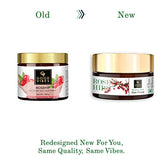 Good Vibes Rosehip Moisture-Rich Face Cream, 100 g Skin Moisturizing Hydrating Light Weight Formula, Soothes & Exfoliates Skin, Natural, No Parabens & Sulphates, No Animal Testing