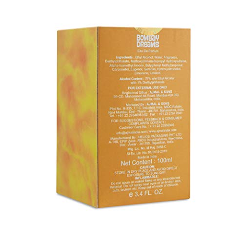 Ajmal Bombay Dreams EDP 100ml Floral perfume for Women