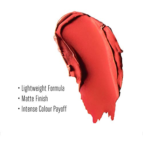Lakme Absolute Matte Revolution Lip Color, 401 Obsessive Orange, 3.5 g