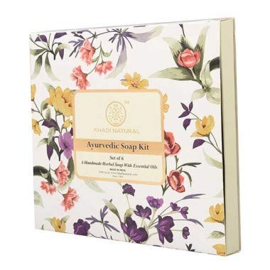 KHADI NATURAL Soap Kit (Set of 6)