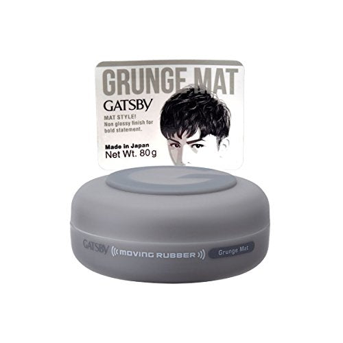 Gatsby Moving Rubber, Grunge Mat Wax, 80 grams