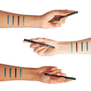 Lakme Eyeconic Kajal, Regal Green Colour, Matte Kohl Liner in a Twist Up Pencil - Waterproof, Smudge Proof & Long Lasting Eye Makeup, 0.35 g