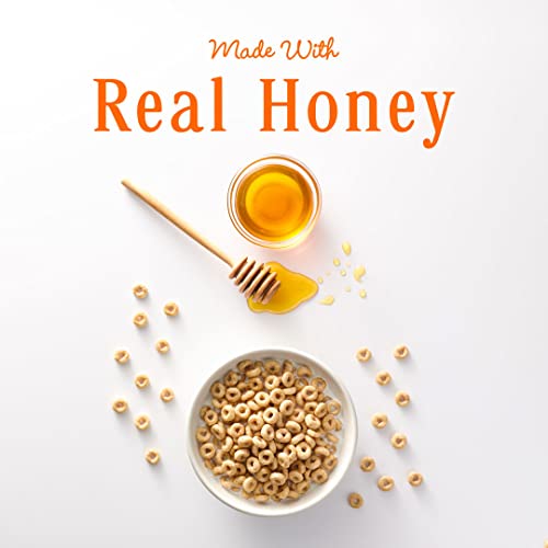 Honey Nut Cheerios Heart Healthy Cereal, Gluten Free Cereal With Whole Grain Oats, 10.8 OZ