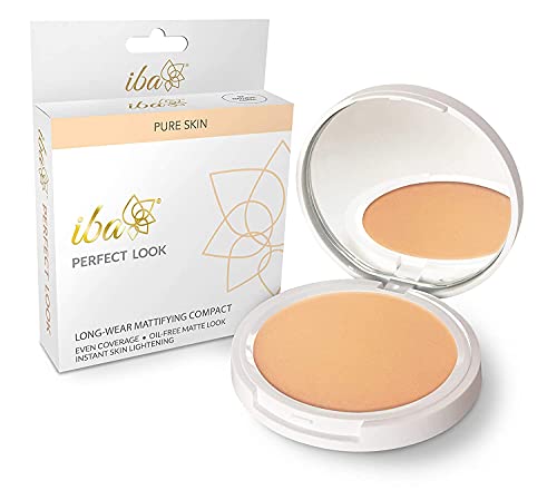 Iba Primer + Foundation + Compact Combo, Natural Beige, 30 millilitre l Long Lasting, Full Coverage Base Makeup l Vegan & Cruelty Free