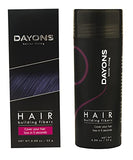 Dayons Hair Fiber 25gm Black, Hair Volume Powder & Building Fiber , Instant Volume for Thin Hair, Fiber Hair Powder for Men and Women