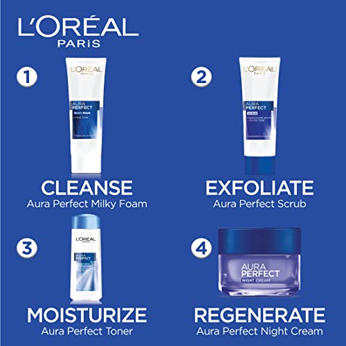 L’Oréal Paris Aura Perfect Day Cream with SPF 17 PA++ | Face Cream with Vitamin C & Tourmaline Gemstone | For all skin types