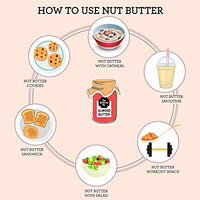 The Butternut Co. Almond Butter Unsweetened, Crunchy 200 gm (No Added Sugar, Vegan, High Protein, Keto)