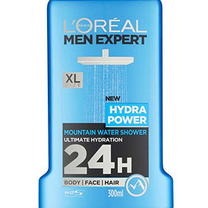 L'Oreal Paris Men's Expert Hydra Power Mountain Water Shower Gel (300ml)