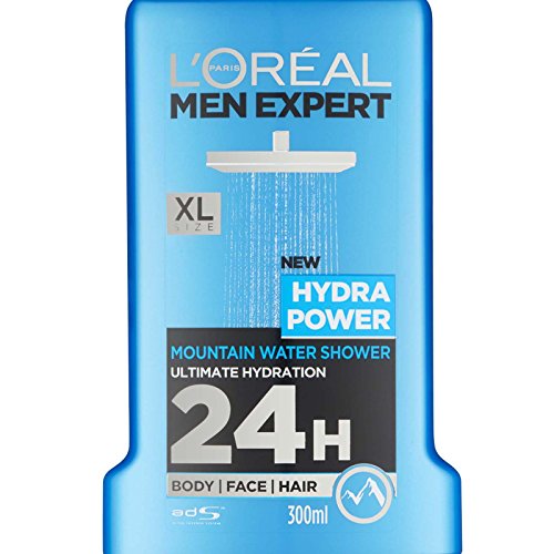 L'Oreal Paris Men's Expert Hydra Power Mountain Water Shower Gel (300ml)