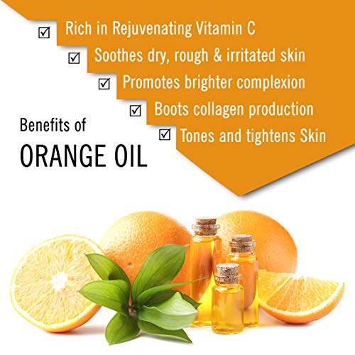Keya Seth Aromatherapy, Skin Defence Orange Body Oil, Rejuvenates Skin and improves blood flow, Essential Oils of Orange, Sandalwood, Wheatgerm, Carrot Seed (100ml)
