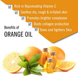 Keya Seth Aromatherapy Skin Defence Orange Body Oil Skin Lightening, Rejuvenating Non-Sticky for Daily Use After Bath, Massage Oil Enriched with Orange & Vitamin C. 200ml