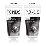 Pond's  Pure Detox Anti-Pollution Purity Face Wash With Activated Charcoal, 150 g