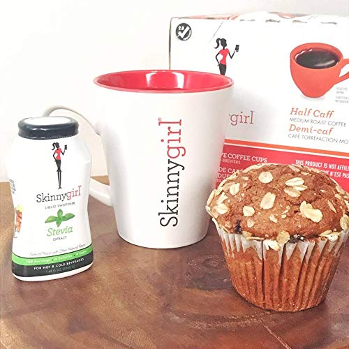 Skinnygirl Coffee Pods, Breakfast Blend, Single Serve Coffee for Keurig K Cups Machines, Hot or Iced Coffee, Light Roast Coffee in Recyclable Pods, 24 Count