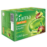 Fiama Gel Bar, Lemongrass and Jojoba for smooth skin, with skin conditioners, 125g (Pack of 3)