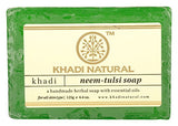 KHADI NATURAL Neem Tulsi Soap, 125g (Pack of 2)