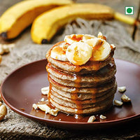 Slurrp Farm Healthy Ragi Snacks | Combo Pack of 4 - No Maida Banana Choco-Chip Pancake Mix and Pack of 3 Non-Fried Puffs