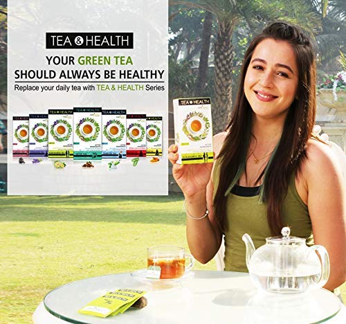 FARGANIC Detox Green Tea for Weight Loss and Skin Glow. 15 Days Detox Plan (30 Tea Bags) Tea and Health Series with Active Ingredients (Pack of 2)