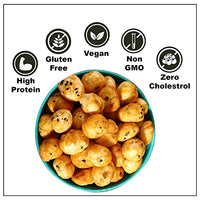 Wonderland Foods - Roasted & Flavoured Cheese-Chilli Makhana (Foxnut) 200g Jar (100gX2)