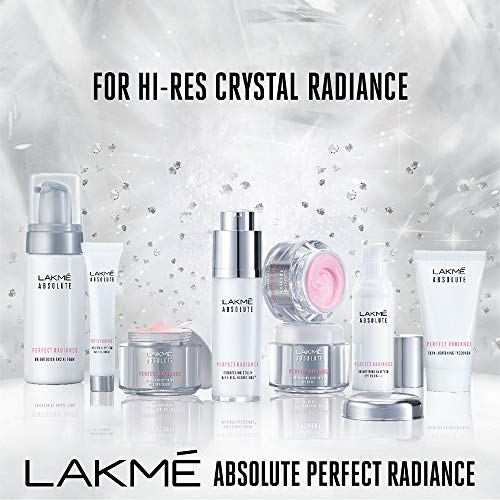 Lakme Absolute Perfect Radiance Brightening Light Day Cream 50 g, SPF 20 PA++, Daily Illuminating Face Moisturizer for Glowing Skin - Ultra Lighweight