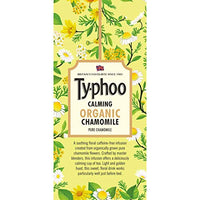 Typhoo Calming Organic Chamomile Tea with Pure Chamomile 20 Tea Bags