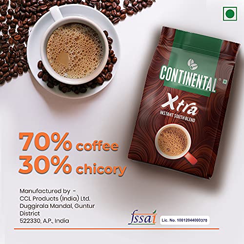 Continental Coffee Xtra Instant Coffee Powder 200gm Pouch