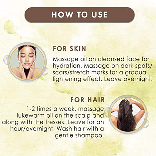 WOW Skin Science 100% Pure Castor Oil - Cold Pressed - For Stronger Hair, Skin & Nails - No Mineral Oil & Silicones, 200 ml