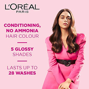 L'Oreal Paris Casting Crème Gloss Small Pack Hair Colour, 200 Ebony Black, 21G+ 24 Ml