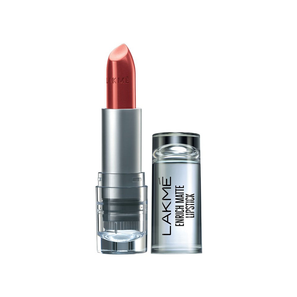 Lakmé Enrich Matte Lipstick, Shade RM17, 4.7g