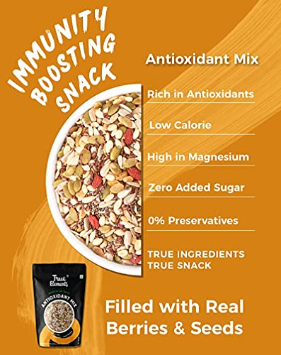 True Elements Antioxidant Mix Seeds 125g * 2 - Seeds Mix for Eating | Roasted Seeds | Healthy Snacks