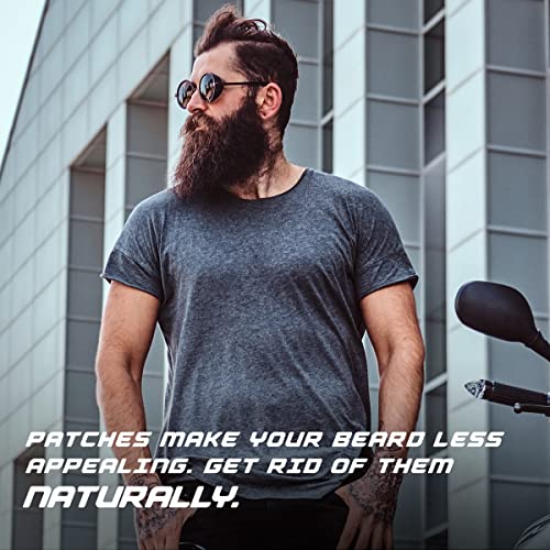 Biker's  Beard Growth Oil with Jamaican Black Castor, Helps Promote Hair Growth for Men, Brown, Fresh, 30 ml