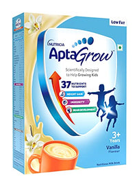 AptaGrow Health and Nutrition Drink Powder for Kid’s Growth, Vanilla, 400 g