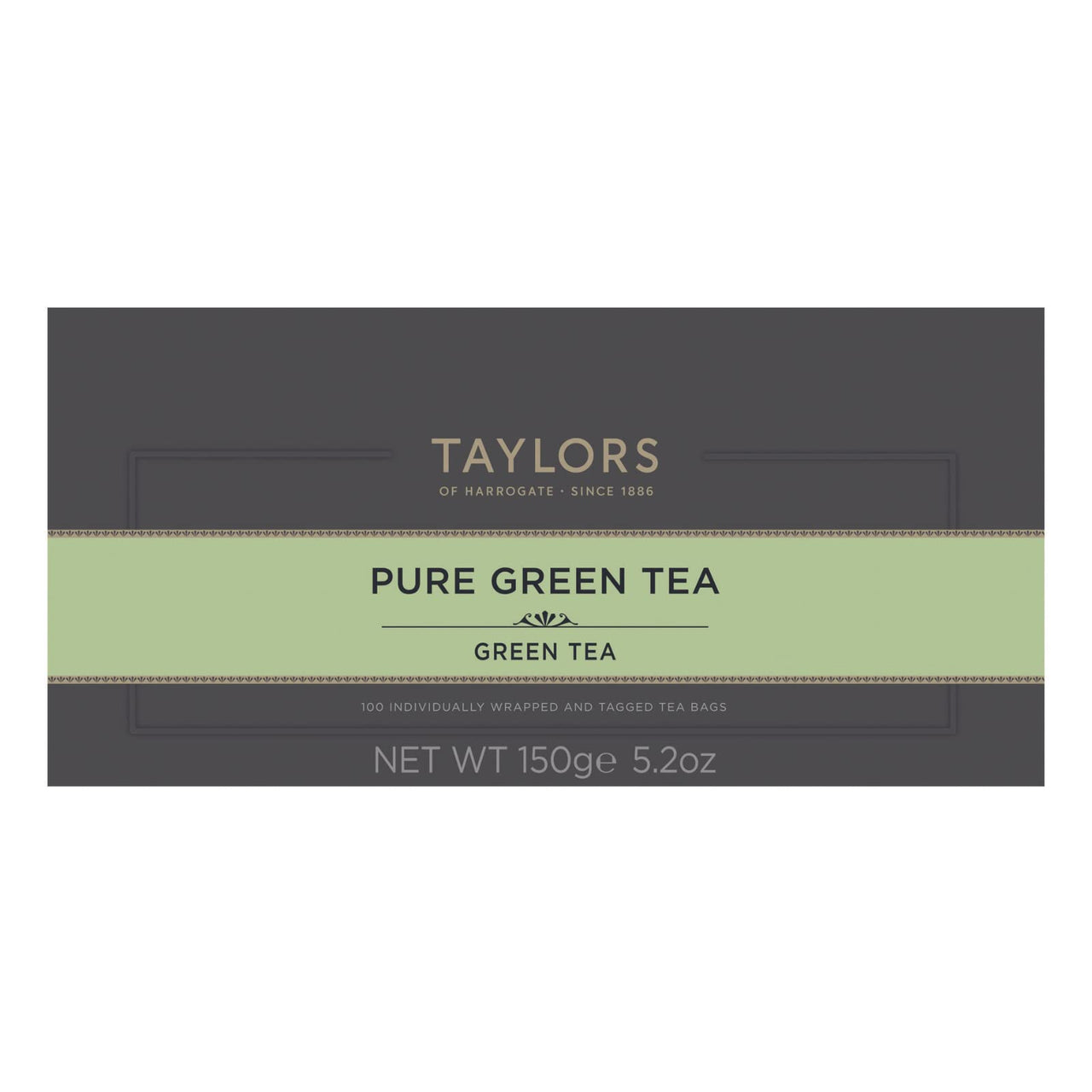 Taylors of Harrogate Pure Green Tea, 100 Count (Pack of 1)