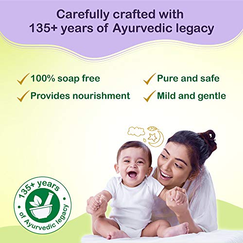 Dabur Baby Wash: pH 5.5 balanced with No Harmful Chemicals & Tear Free Formula |Contains Aloe Vera & Calendula |Hypoallergenic & Dermatologically Tested with No Paraben & Phthalates - 500 ml