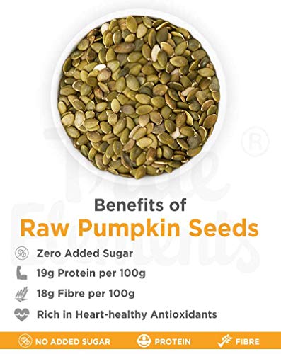 True Elements Pumpkin Seeds 150g - Raw Pumpkin Seeds for Eating | Immunity Booster Seeds | Diet Snacks