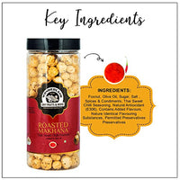 WONDERLAND FOODS (DEVICE) Roasted Makhana Thai Sweet Chilli Foxnuts, 200 g, 100 g Each