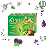 Fiama Gel Bar, Lemongrass and Jojoba for smooth skin, with skin conditioners, 125g (Pack of 3)