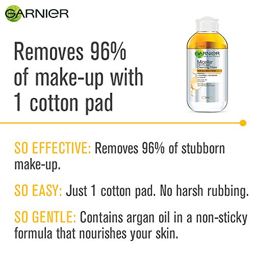 Garnier Skin Naturals, Micellar Oil-Infused Cleansing Water, 125ml