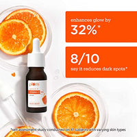 Plum 15% Vitamin C Face Serum with Mandarin for Glowing Skin with Pure Ethyl Ascorbic Acid for Hyperpigmentation & Dull Skin, Fragrance-Free, 20 ml