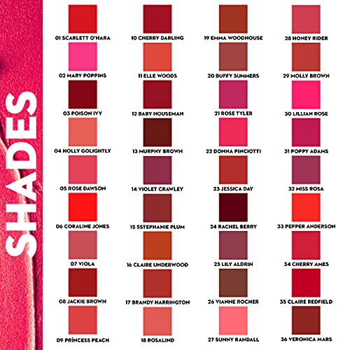 SUGAR Cosmetics Matte As Hell Crayon Lipstick30 Lillian Rose (Magenta) . Highly pigmented, Creamy Texture, Long lasting Matte Finish