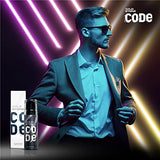 Wild Stone Code Platinum No Gas Body Perfume for Men, Long Lasting Intense Fragrance for Party Wear -120 ml