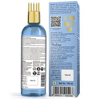 WOW Skin Science Cool Mint Hair Oil - with Comb Applicator - Non Sticky & Non Greasy - for All Hair Types - No Mineral Oil, Silicones, Synthetic Fragrance - 100mL