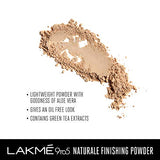 Lakme 9 to 5 Naturale Finishing Powder, Universal Shade, 8g