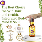 Deve Herbes Rosemary Essential Oil (Rosmarinus officinalis) Natural Therapeutic Grade Steam Distilled with Glass Dropper 15ml