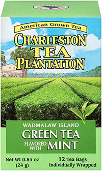 American Classic Pyramid Teabags, Island Green Mint, 12 Count, 0.84 Oz