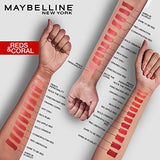 Maybelline Creamy Matte Flaming Fuchsia & Siren in scarlet Lip Colour - Pack of 2