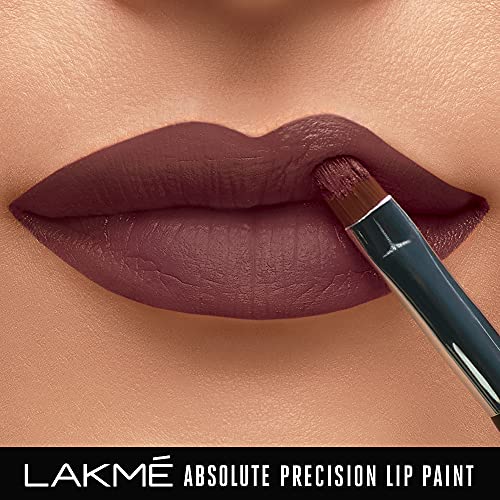 LAKMÉ Absolute Precision Lip Paint, Matte Finish - Whirling Brown, 3g